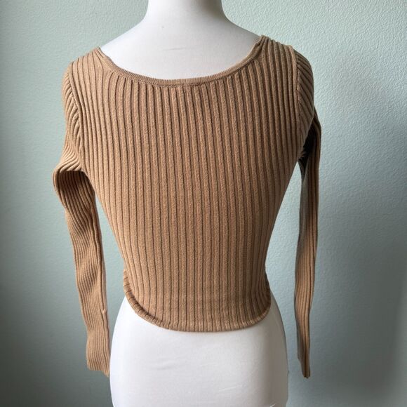Abercrombie Wrap Sweater Top Size XS - Picture 5 of 8